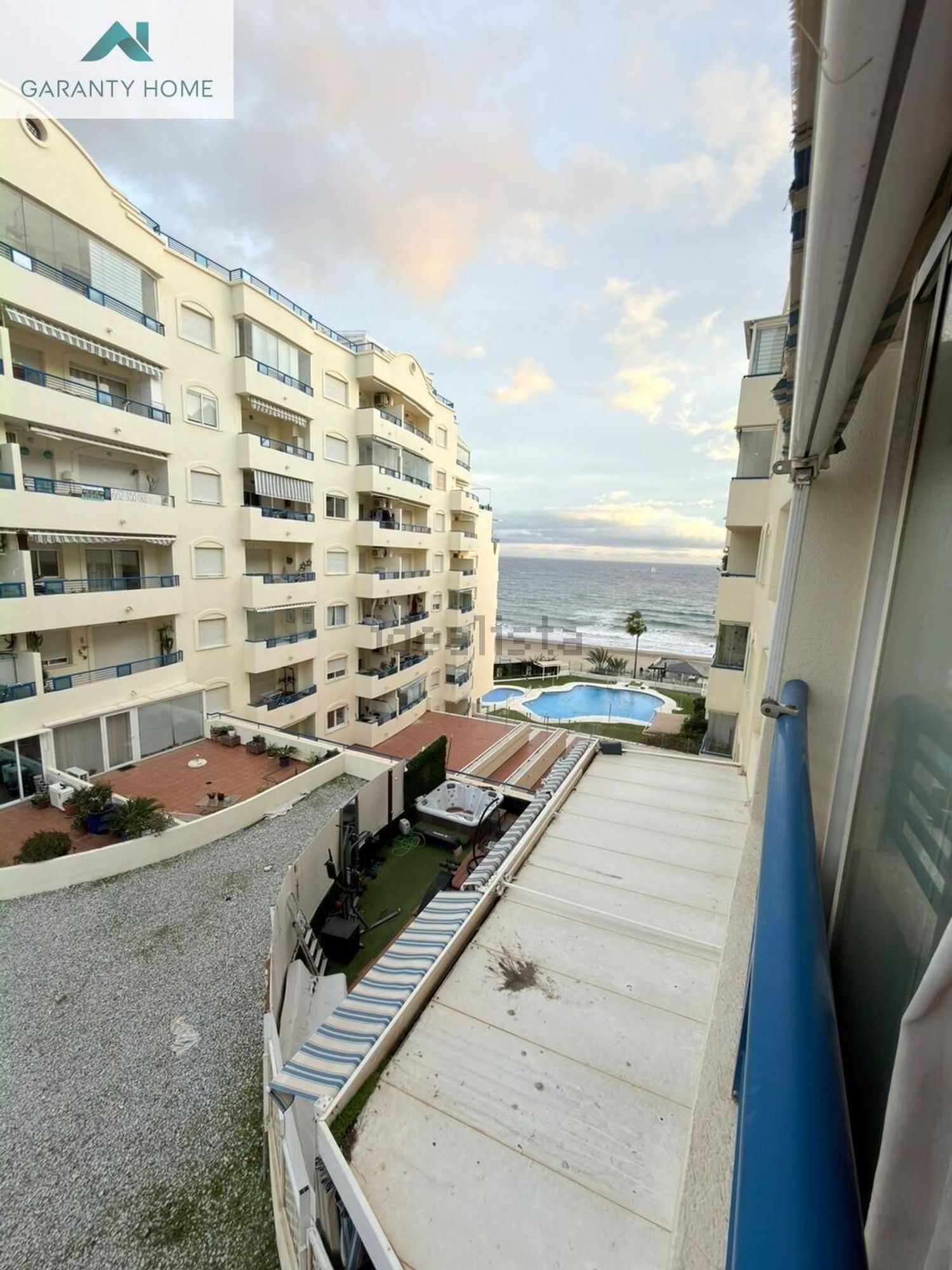 Beachfront Apartment with Sea Views
